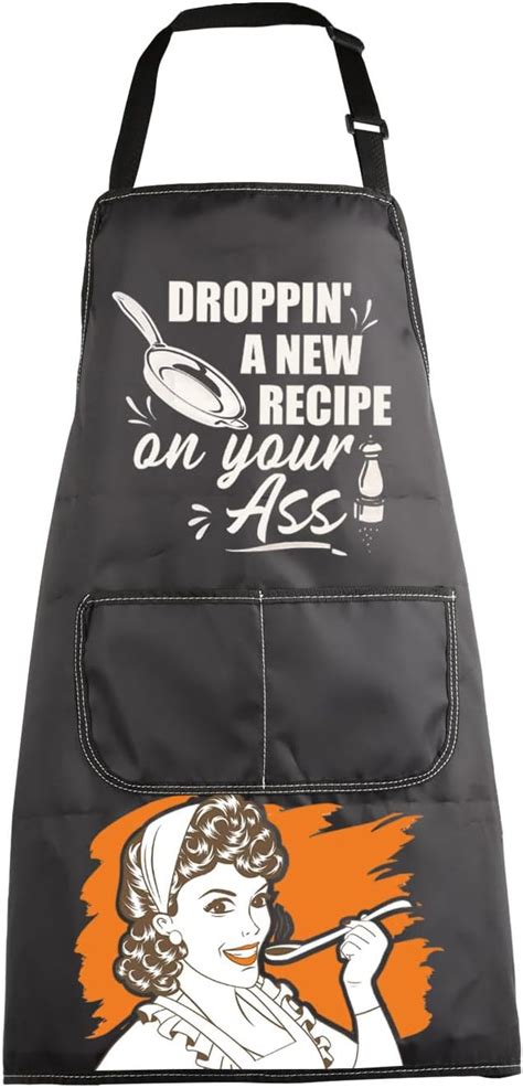 kitchen apron sexy|inappropriate aprons.